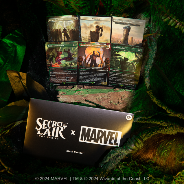 Secret Lair Marvel - Black Panther