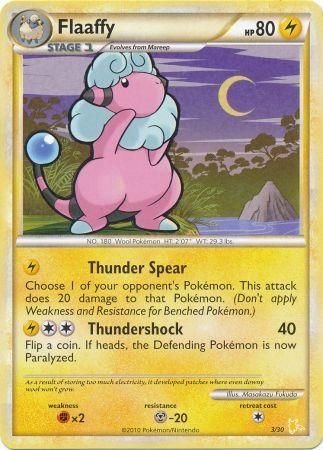 Flaaffy (3/30) [HeartGold &amp; SoulSilver: Trainer Kit - Raichu] 