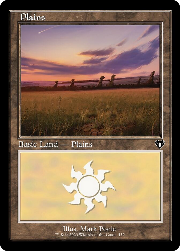 Plains (439) (Retro) [Commander Masters] 