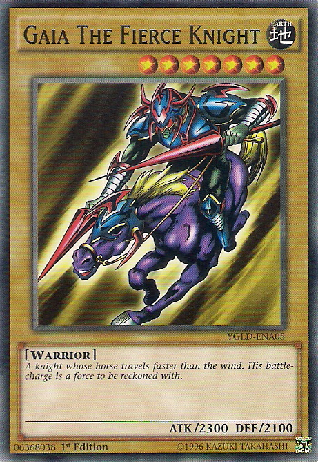 Gaia The Fierce Knight [YGLD-ENA05] Common 
