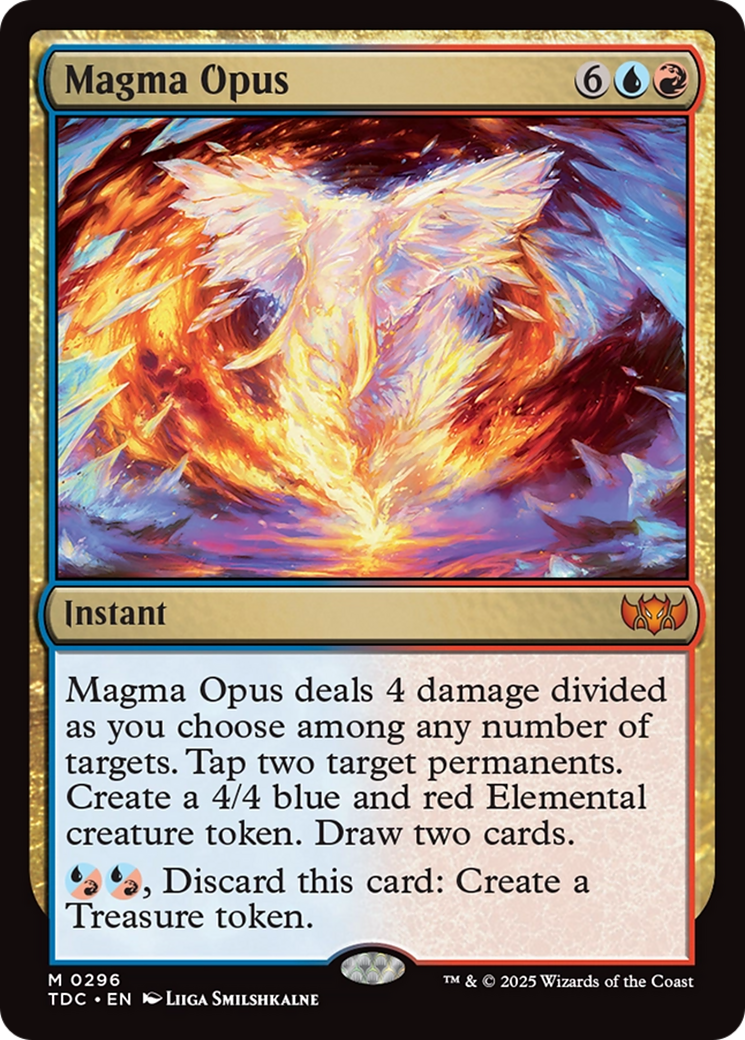 Magma Opus [Tarkir: Dragonstorm Commander]