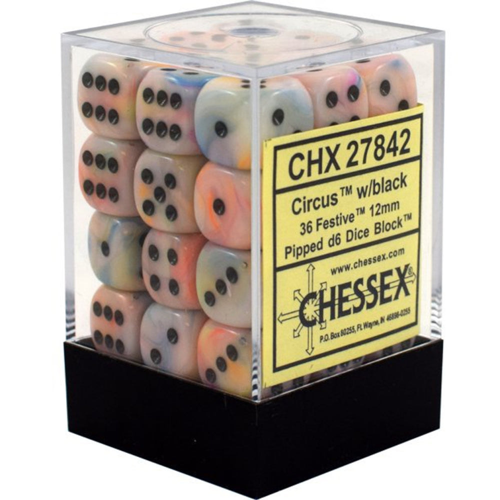 Chessex Festive Circus/Black