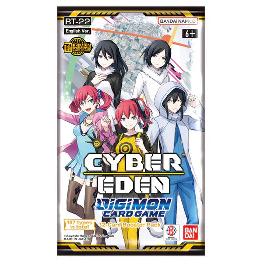 Digimon: Cyber Eden Booster Pack [BT22]
