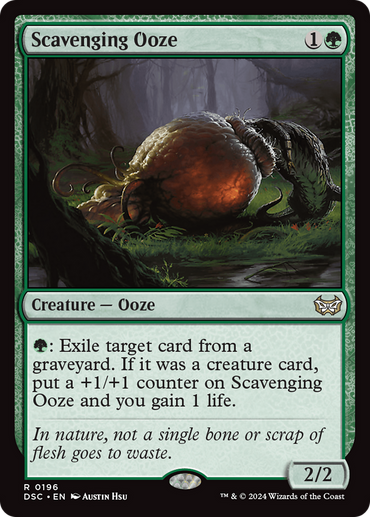 Scavenging Ooze [Duskmourn: House of Horror Commander] 