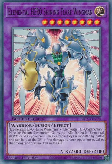 Elemental HERO Shining Flare Wingman [SGX3-ENI25] Common 