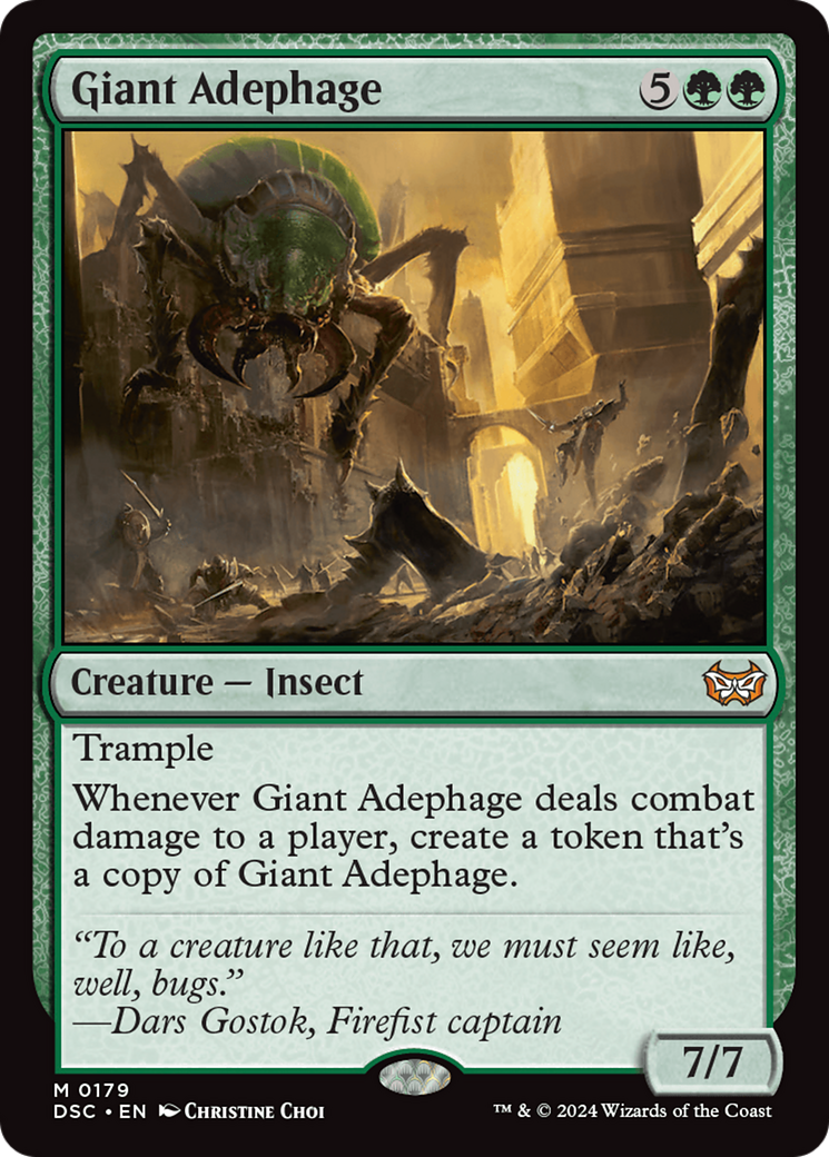 Giant Adephage [Duskmourn: House of Horror Commander] 