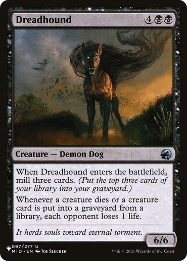 Dreadhound [The List Reprints] 