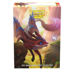 Dragon Shield: Standard 100ct Brushed Art Sleeves - The Fawnix