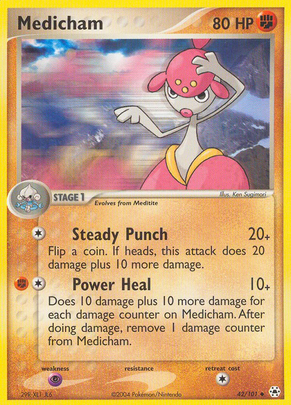 Medicham (42/101) [EX: Hidden Legends] 