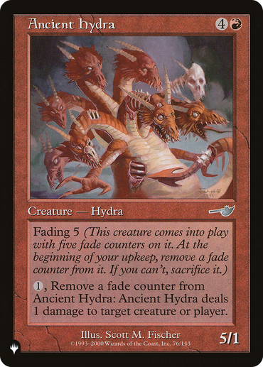 Ancient Hydra [The List Reprints] 