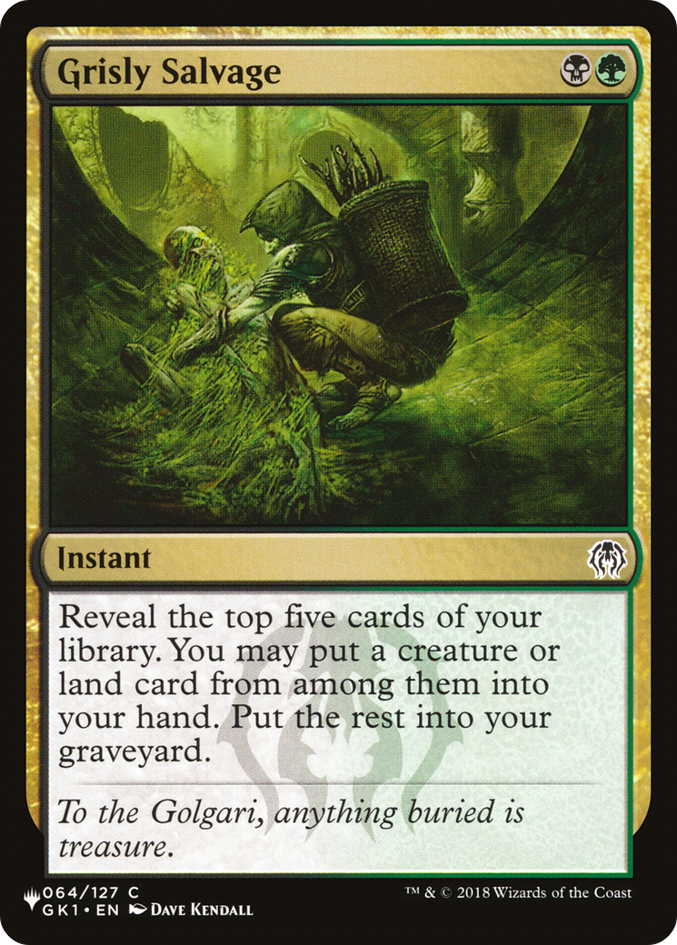 Grisly Salvage [The List Reprints] 