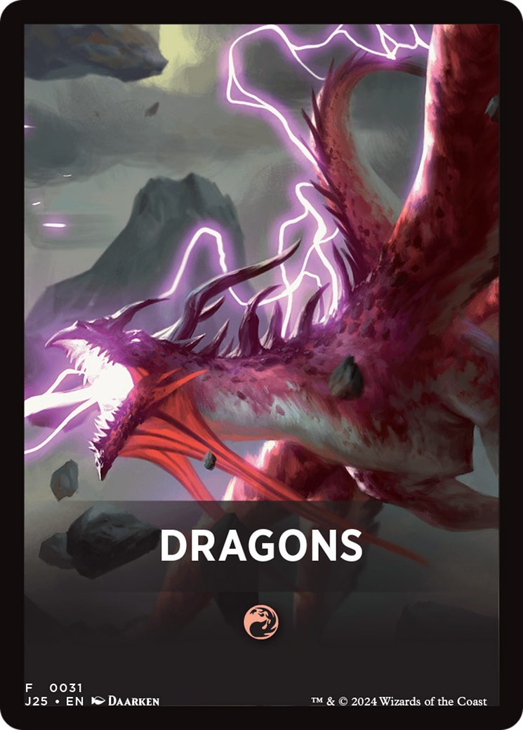 Dragons Theme Card [Foundations Jumpstart Front Cards] 