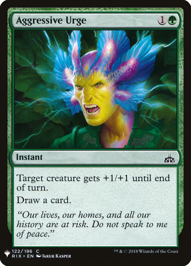 Aggressive Urge [Mystery Booster] 