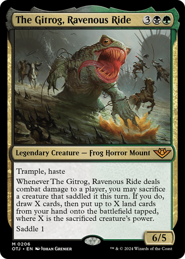 The Gitrog, Ravenous Ride [Outlaws of Thunder Junction] 