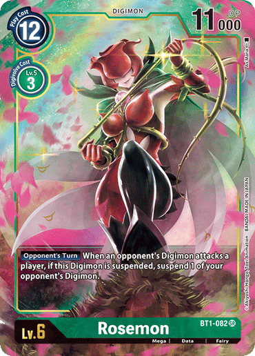 Rosemon [BT1-082] (Alternate Art) [Release Special Booster Ver.1.0] 