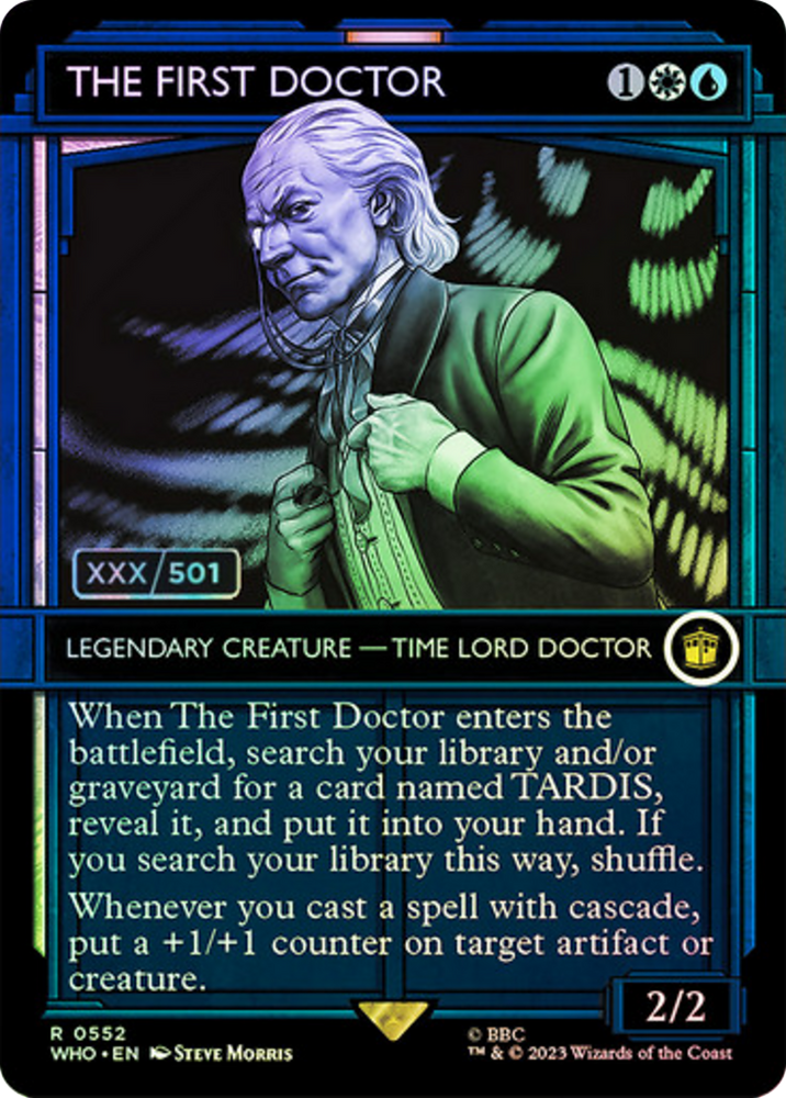 The First Doctor (Serial Numbered) [Doctor Who] 