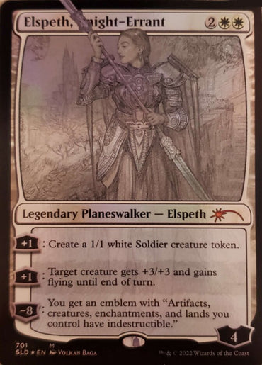 Elspeth, Knight-Errant (Sketch) [Secret Lair Drop Promos]