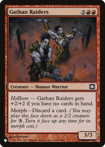 Gathan Raiders [The List Reprints]