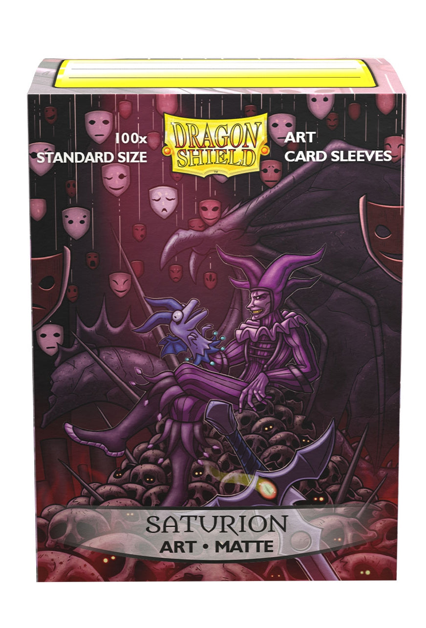 Dragon Shield: Standard 100ct Art Sleeves - Saturion