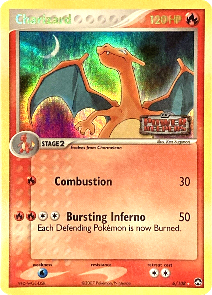 Charizard (6/108) (Stamped) [EX: Power Keepers] 