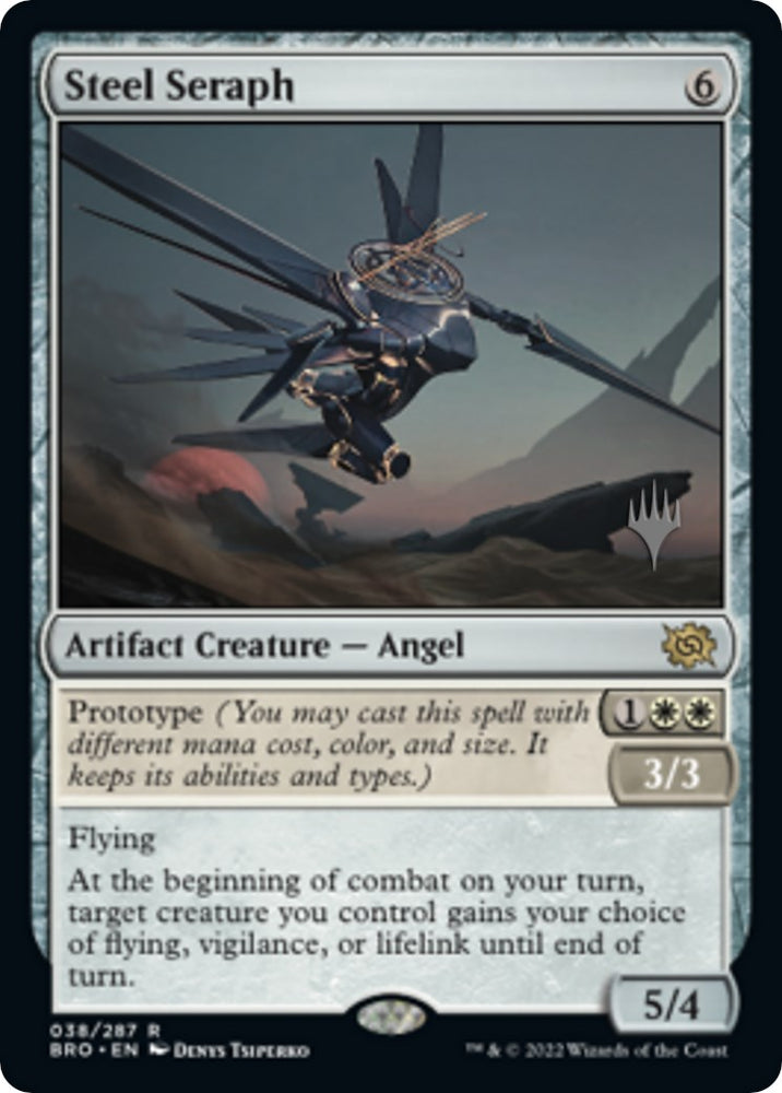 Steel Seraph (Promo Pack) [The Brothers' War Promos] 