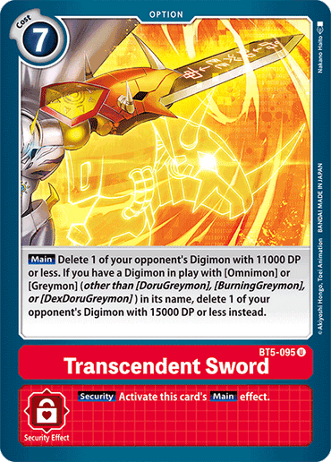 Transcendent Sword [BT5-095] [Battle of Omni] 