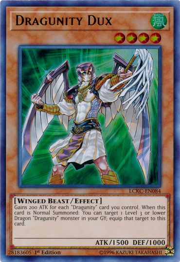 Dragunity Dux [LCKC-EN084] Ultra Rare 