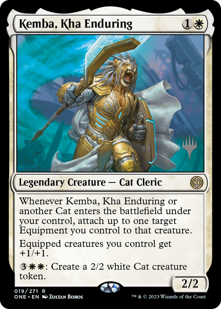 Kemba, Kha Enduring (Promo Pack) [Phyrexia: All Will Be One Promos] 