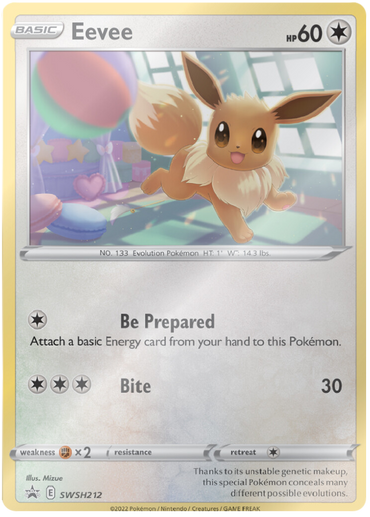 Eevee (SWSH212) [Sword &amp; Shield: Black Star Promos] 