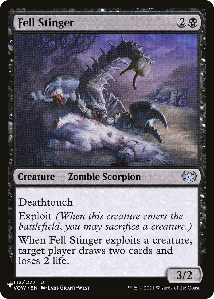 Fell Stinger [The List Reprints] 