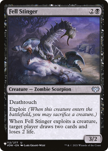 Fell Stinger [The List Reprints] 