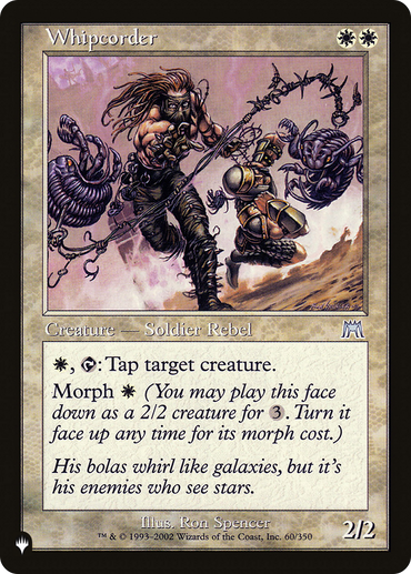 Whipcorder [The List Reprints] 