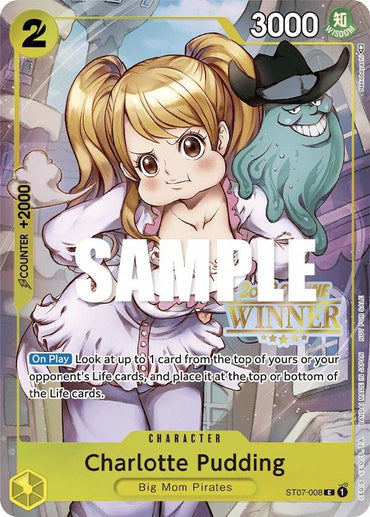 Charlotte Pudding (Online Regional 2023) [Winner] [One Piece Promotion Cards] 