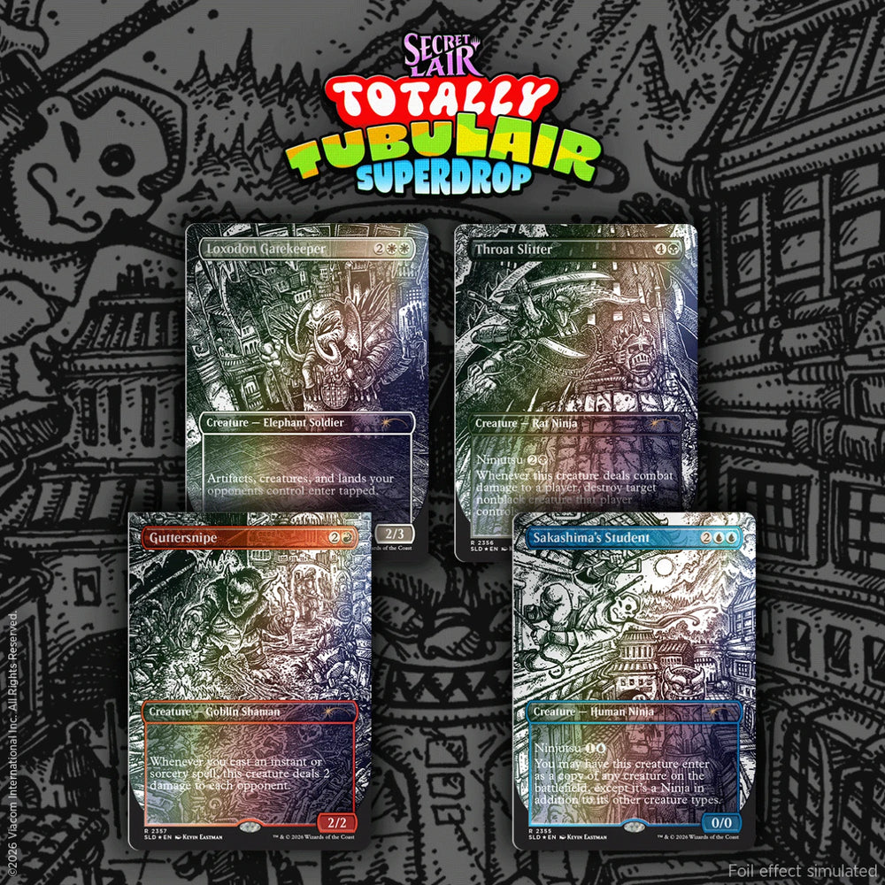 Secret Lair: Featuring: Kevin Eastman (Inks) - Foil Edition
