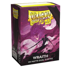 Dragon Shield: Standard 100ct Sleeves - Wraith (Dual Matte) 