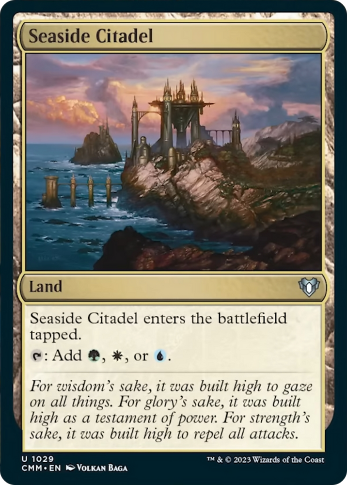 Seaside Citadel [Commander Masters] 