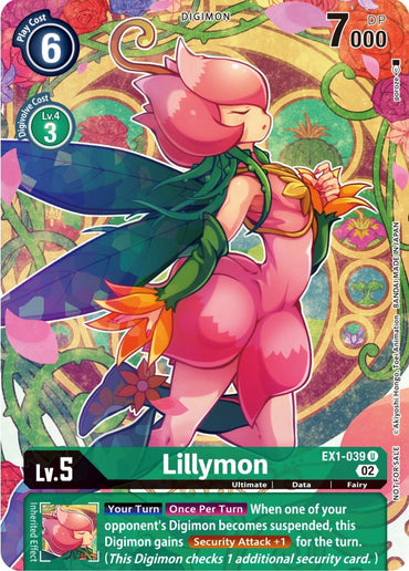 Lillymon [EX1-039] (Digimon Illustration Competition Promotion Pack) [Classic Collection Promos] 