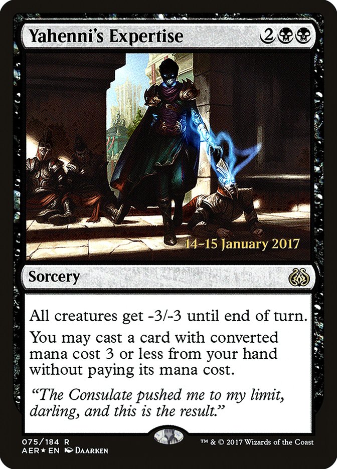 Yahenni's Expertise [Aether Revolt Prerelease Promos] 