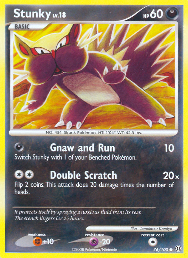 Stunky (76/100) [Diamond &amp; Pearl: Stormfront] 