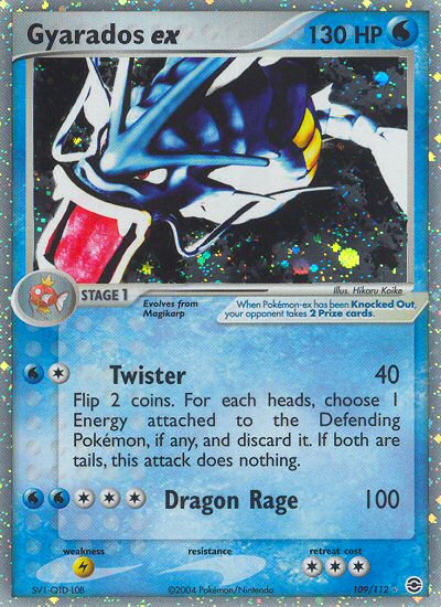 Gyarados ex (109/112) [EX: FireRed &amp; LeafGreen] 