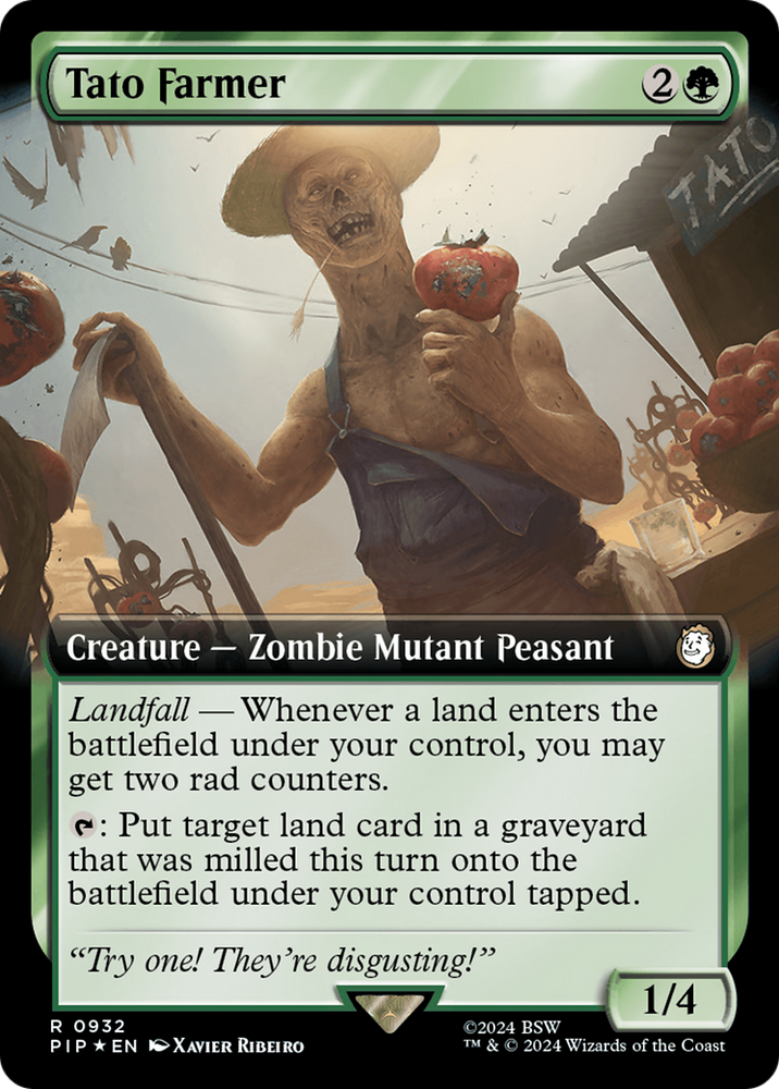 Tato Farmer (Extended Art) (Surge Foil) [Fallout] 