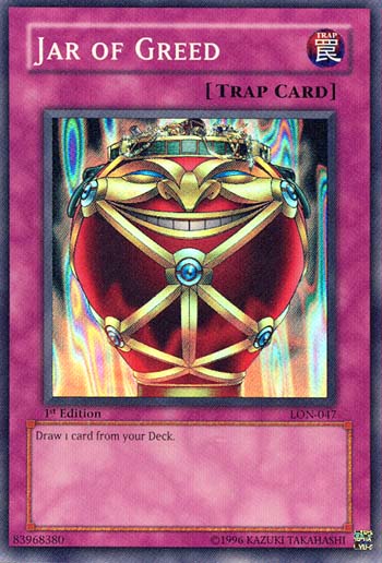 Jar of Greed [LON-047] Super Rare 