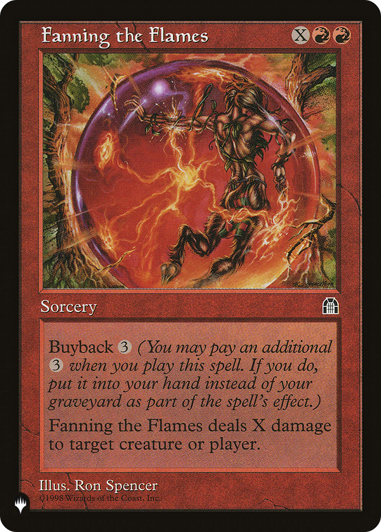 Fanning the Flames [The List Reprints] 