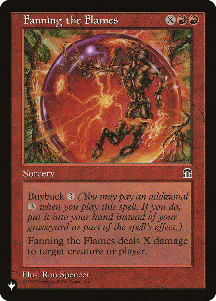 Fanning the Flames [The List Reprints]