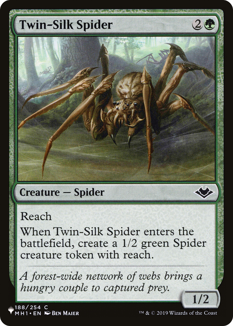 Twin-Silk Spider [The List Reprints] 