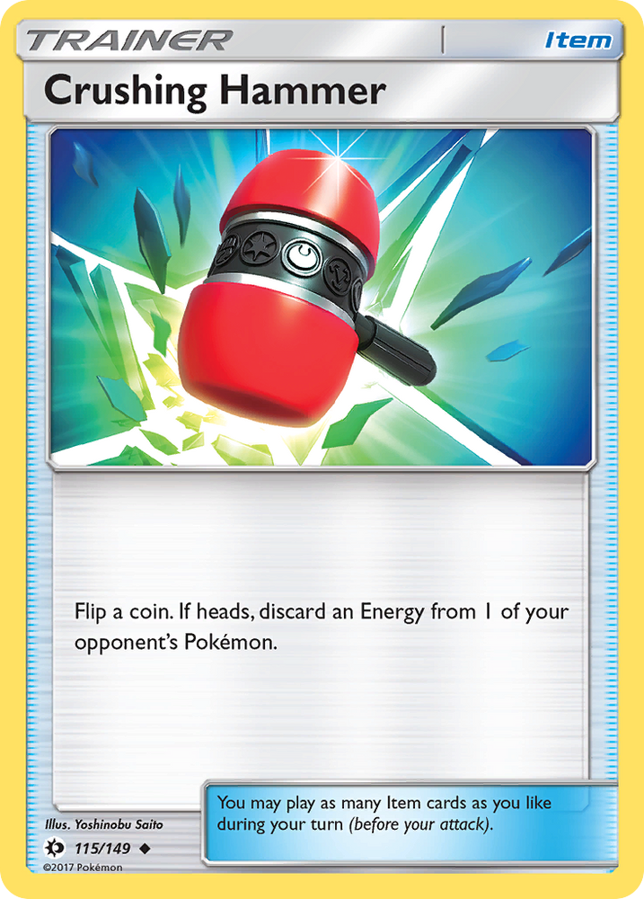 Crushing Hammer (115/149) [Sun &amp; Moon: Base Set] 