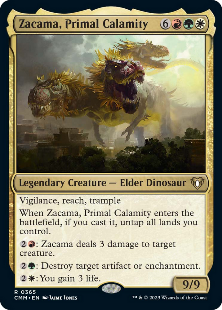 Zacama, Primal Calamity [Commander Masters] 