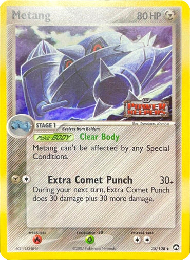 Metang (35/108) (Stamped) [EX: Power Keepers] 