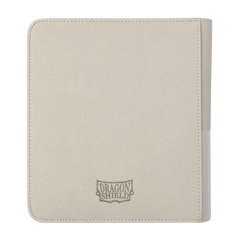 Dragon Shield: Card Codex Zipster Binder - Ashen White (Small) 