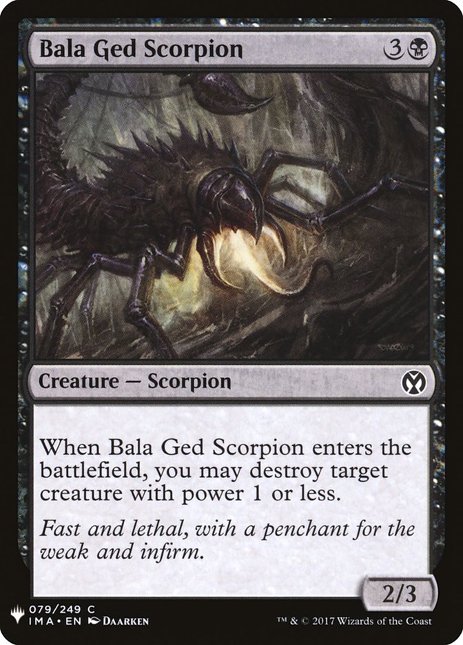 Bullet Ged Scorpion [Mystery Booster] 